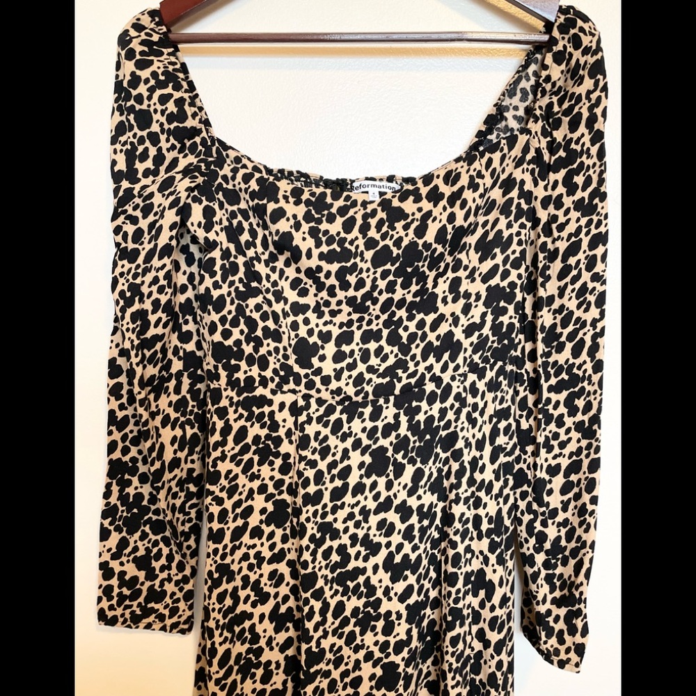 REFORMATION SIGMUND DRESS Blitz - Picture 12 of 17